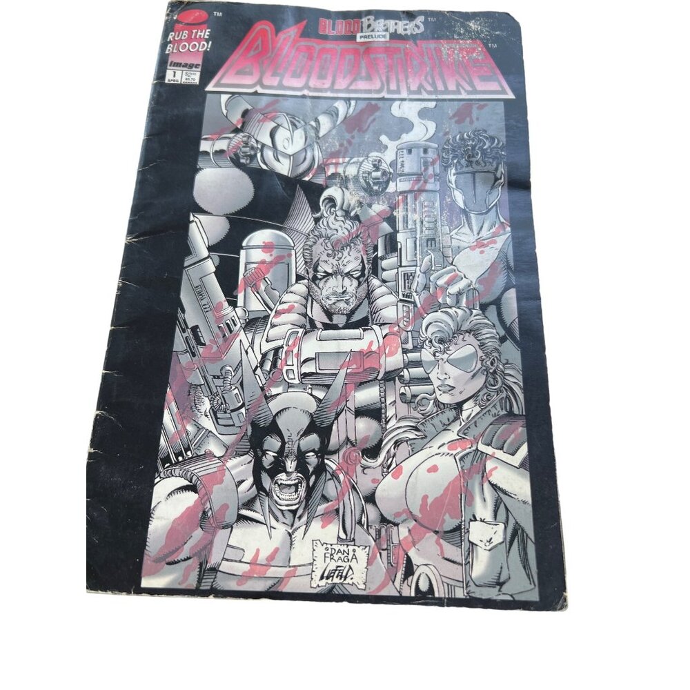 Bloodstrike Blood Brothers Prelude Comic Book Issue Vol. 1 Image Comics 1993